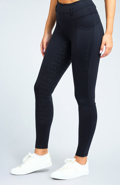 BARE FlexForm Sculpting Riding Tights - Black